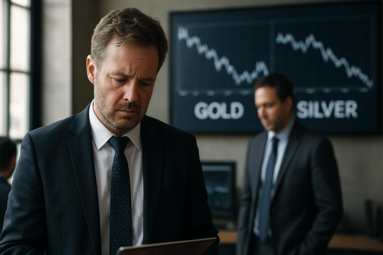 Comex Gold, Silver Settle Lower