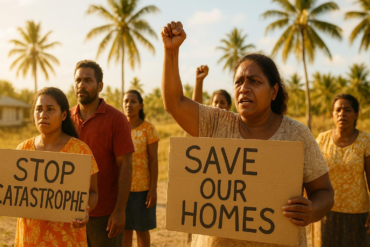 The Pacific Islanders fighting to save their homes from catastrophe