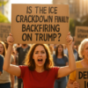Is the ICE Crackdown Finally Backfiring on Trump?
