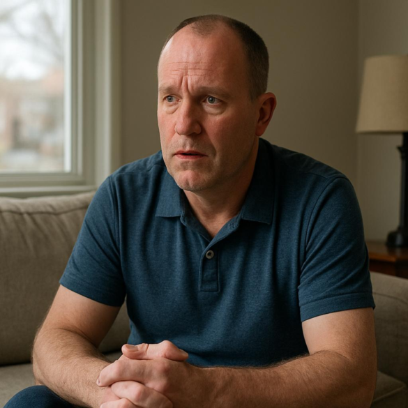 Dad who nearly lost tongue to cancer urges men’s virus awareness