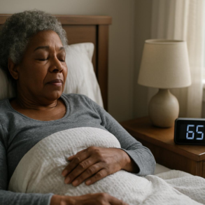 This bedroom temperature could help older adults sleep with less stress