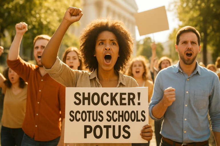 Shocker! SCOTUS Schools POTUS